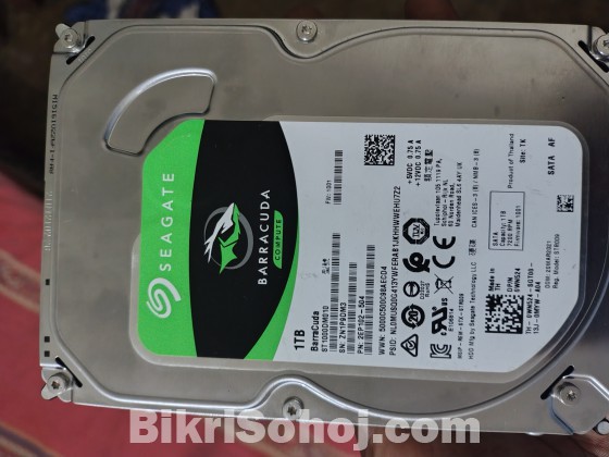 সিগেট (Seagate) ১টিবি HDD